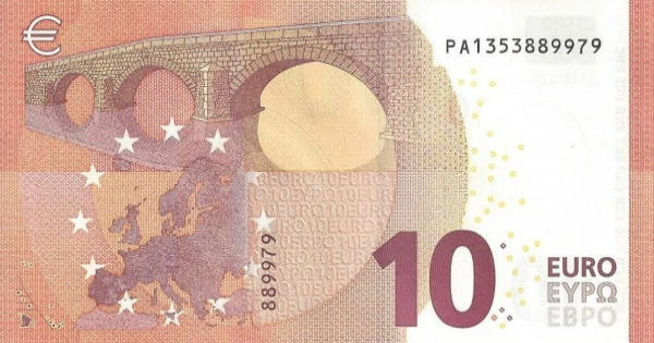 (00094) European Union P21PA - 10 Euro (2014-Draghi)
